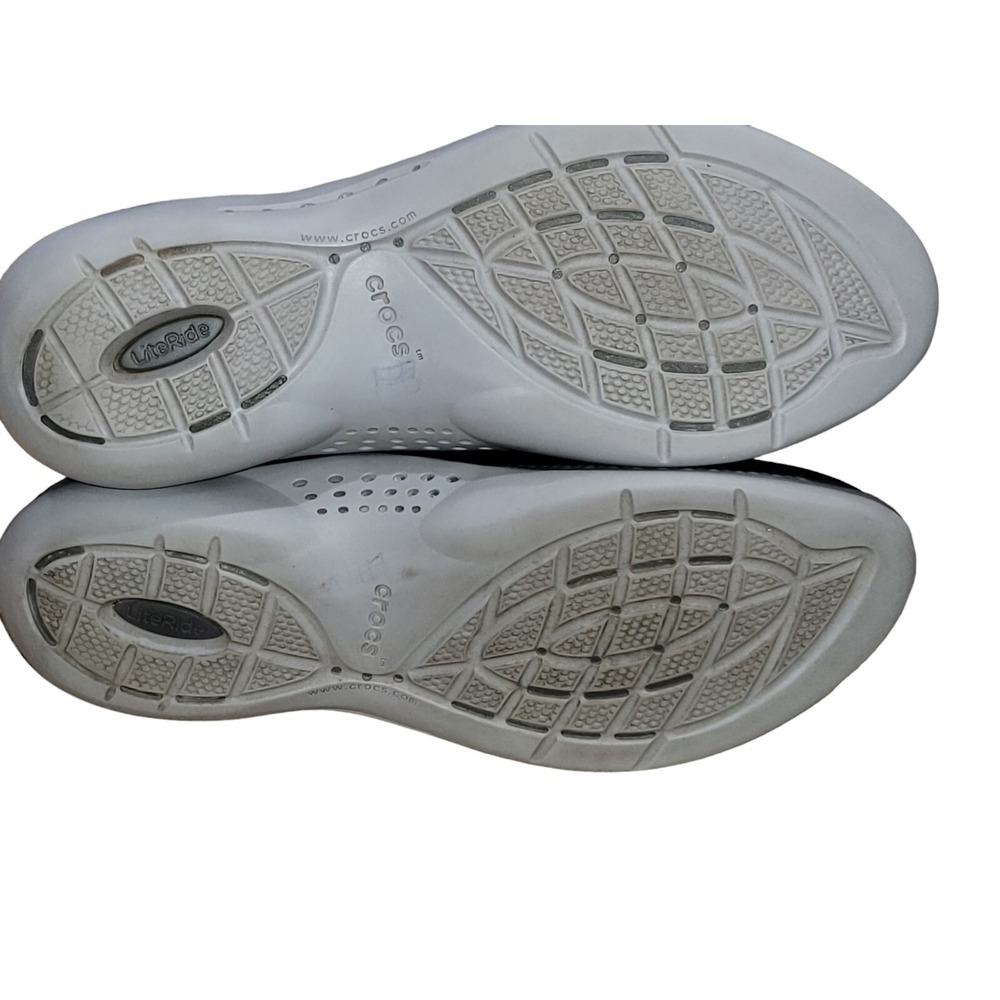 Crocs Men's Sneakers Literide‎ 360 Pacer Black Lace Up Walking Shoes Size 13 - Picture 7 of 8